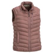 Pinewood Women's Abisko Insulation Vest Marron Rose