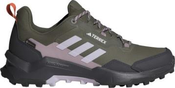 Adidas Women's Terrex AX4 GORE-TEX Hiking Shoes Olive Strata/Silver Da...