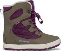 Merrell Juniors' Snow Bank 4.0 Waterproof Truffle/plum Cozy