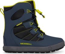 Merrell Juniors' Snow Bank 4.0 Waterproof Navy/lime