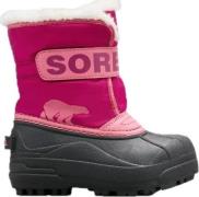 Sorel Kids' Snow Commander Boot Tropic Pink/Deep Blush