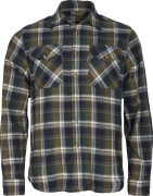 Pinewood Men's Härjedalen Shirt Green/Navy