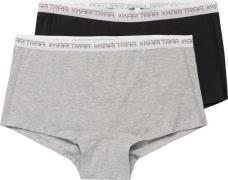 Kari Traa Women's Trine Shortie 2-pack Light Grey Melange