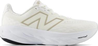 New Balance Women's Freshfoam X 1080v14 White with Light Gold Metallic...