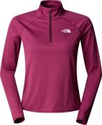 The North Face Women's Sunriser 1/4 Zip Long Sleeve Top Cyber Berry