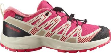 Salomon Kids' XA Pro V8 Waterproof Rouge Red/vanilla Ice/flamingo Pink