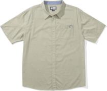 Salty Crew Men's Small Kine Short Sleeve Button Up  Sage