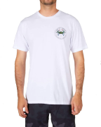 Salty Crew Men's Blue Crabber Short-Sleeve Premium Tee White