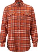 Pinewood Men's Abisko Hiking Flanell Shirt Burned Orange