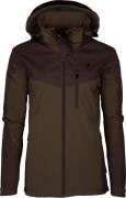 Pinewood Women's Finnveden Hybrid Jacket Dark Brown