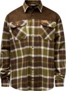 Pinewood Men's Douglas Shirt Olivegreen/cr.white