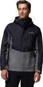 Columbia Men's Pouring Adventure III Jacket  Black, City Grey