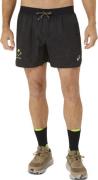 Asics Men's Fujitrail All Over Print 5in Short Black/black2