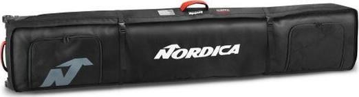 Nordica Double Roller Ski Bag Black/white