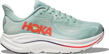 Hoka Men's Clifton 10 Sage/Neon Flame