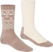 Kari Traa Women's Ragna Hiking Sock 2-pack Mocha