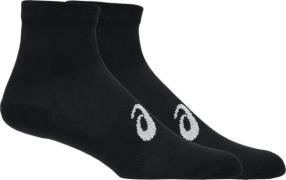 Asics 3 Pack Quarter Sock Performance Black