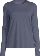 Casall Women's Soft Texture Long Sleeve Core Blue