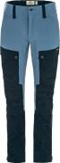Fjällräven Women's Keb Trousers Curved Dark Navy-dawn Blue