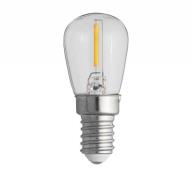 E14 Päronlampa klar 0,8W (15W) LED