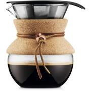 Bodum Pour Over Kork med Filter 0,5 l