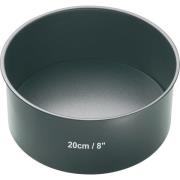 Kitchen Craft Rund Bakform löstagbar Botten Non-stick D: 20 cm H: 8 cm