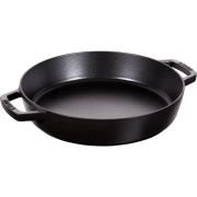 Staub Pans Series Sautépanna med Två Handtag Svart 26 cm