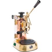 La Pavoni Professional Espressomaskin Koppar med Guldpläterade detalje...