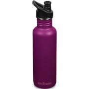 Klean Kanteen Vattenflaska Classic med Sportlock 800 ml. Lila