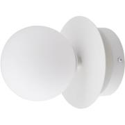 Globen Lighting  Art Deco IP44 vägglampa/plafond, vit