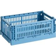 HAY Colour Crate förvaringslåda small, sky blue