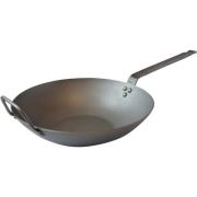 Mauviel Wok kolstål, Ø 30 cm