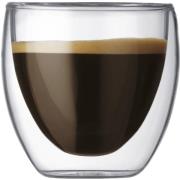 Bodum PAVINA Dubbelväggat espressoglas, 0,08 l - 2 st.