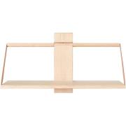 Andersen Furniture Wood wall Shelf 60 x 25 x 32 cm Large Oak