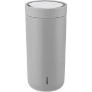 Stelton To Go Click d. steel 0,4 l. - soft light grey