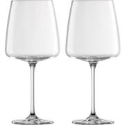 Zwiesel Vivid Senses Velvety & Sumptuous vinglas 71 cl, 2-pack