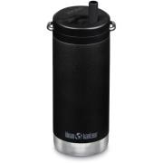 Klean Kanteen Isolerad Termosmugg TKWide 355ml med Twist Cap, svart