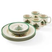 Spode Christmas Tree julservis 12 delar