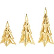 Georg Jensen Christmas Collection 2024 Julgran juldekoration set, 18K ...