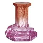 Kosta Boda Rocky Baroque ljusstake 175 mm, spicy rose