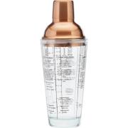 Kitchen Craft Boston Cocktail Shaker Glas och koppar 650 ml