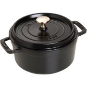 Staub La Cocotte Rund Gryta Svart 18 cm 1,7 l