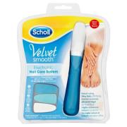 Scholl Velvet Smooth - Electronic Nail Care System - Blå