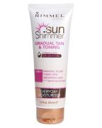 Rimmel Sun Shimmer Gradual Tan And Toning 125 ml