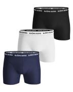 Björn Borg Essential 3-pack Cotton Stretch Shorts - Size XL