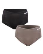 Hummel Smooth Hipster 2-pack Black/Brown S