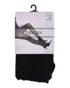 Decoy Herring Bone Tights (70 Den) - Black S/M