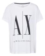 Armani Exchange Icon Period Kvinna T-Shirt Vit S