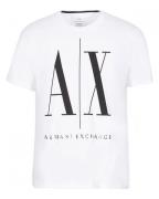 Armani Exchange Icon Period Man T-Shirt Vit XL