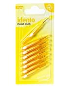Idento Pocket Brush 8 x 0,7mm (Gul)   8 stk.